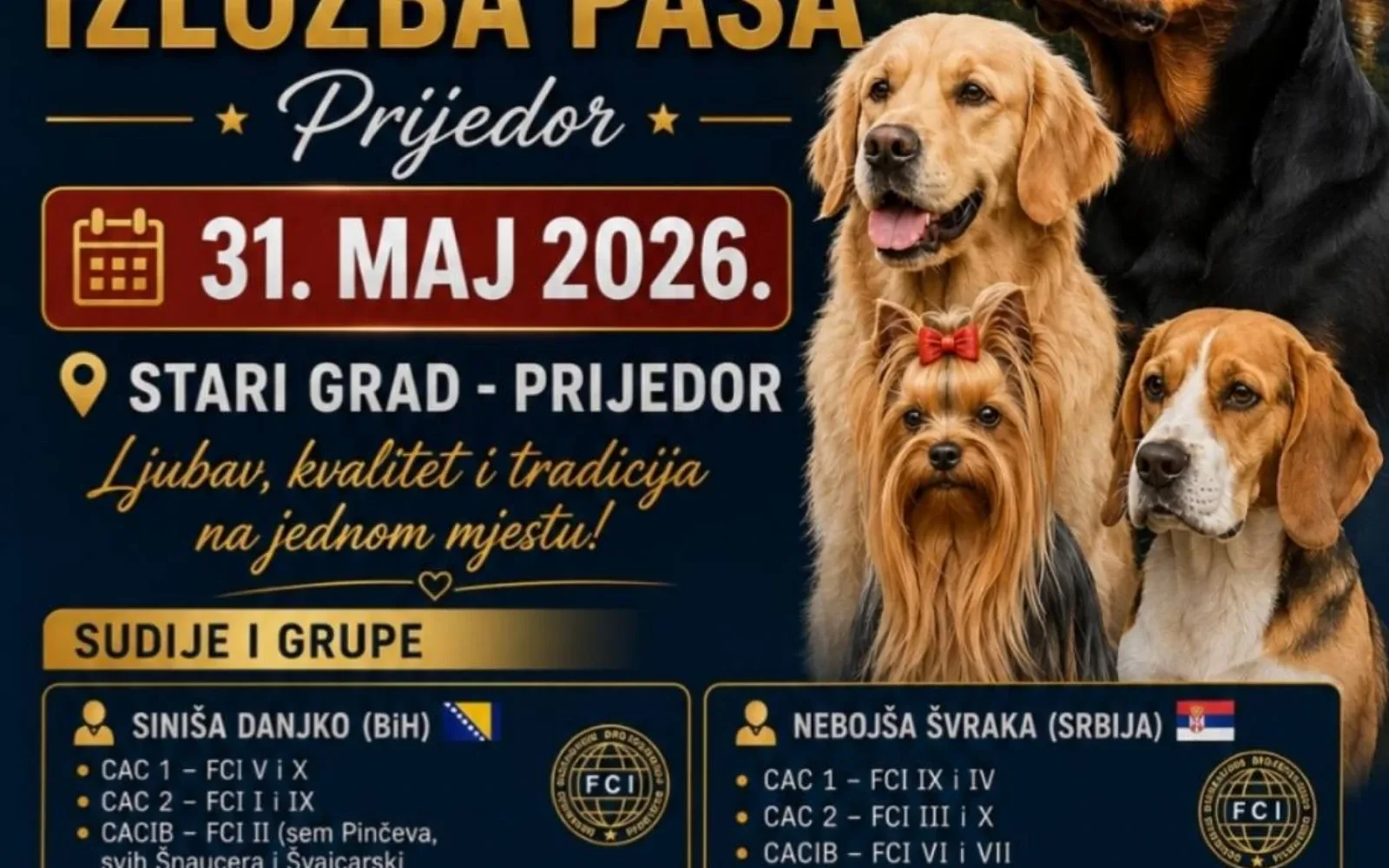IZLOŽBA PASA PRIJEDOR